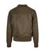 Blouson Aviateur Homme Olive Foncée Build Your Brand-2