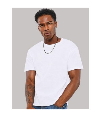 Casual Classic Mens Ringspun Tee (White) - UTAB261