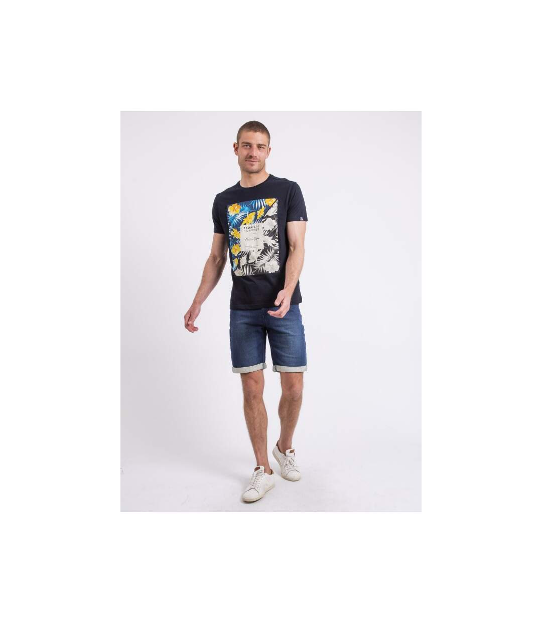 T-shirt col rond NIRAYMAN-4