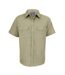 Mens Expert Kiwi Short-sleeved Shirt Pebble Brown Craghoppers-2