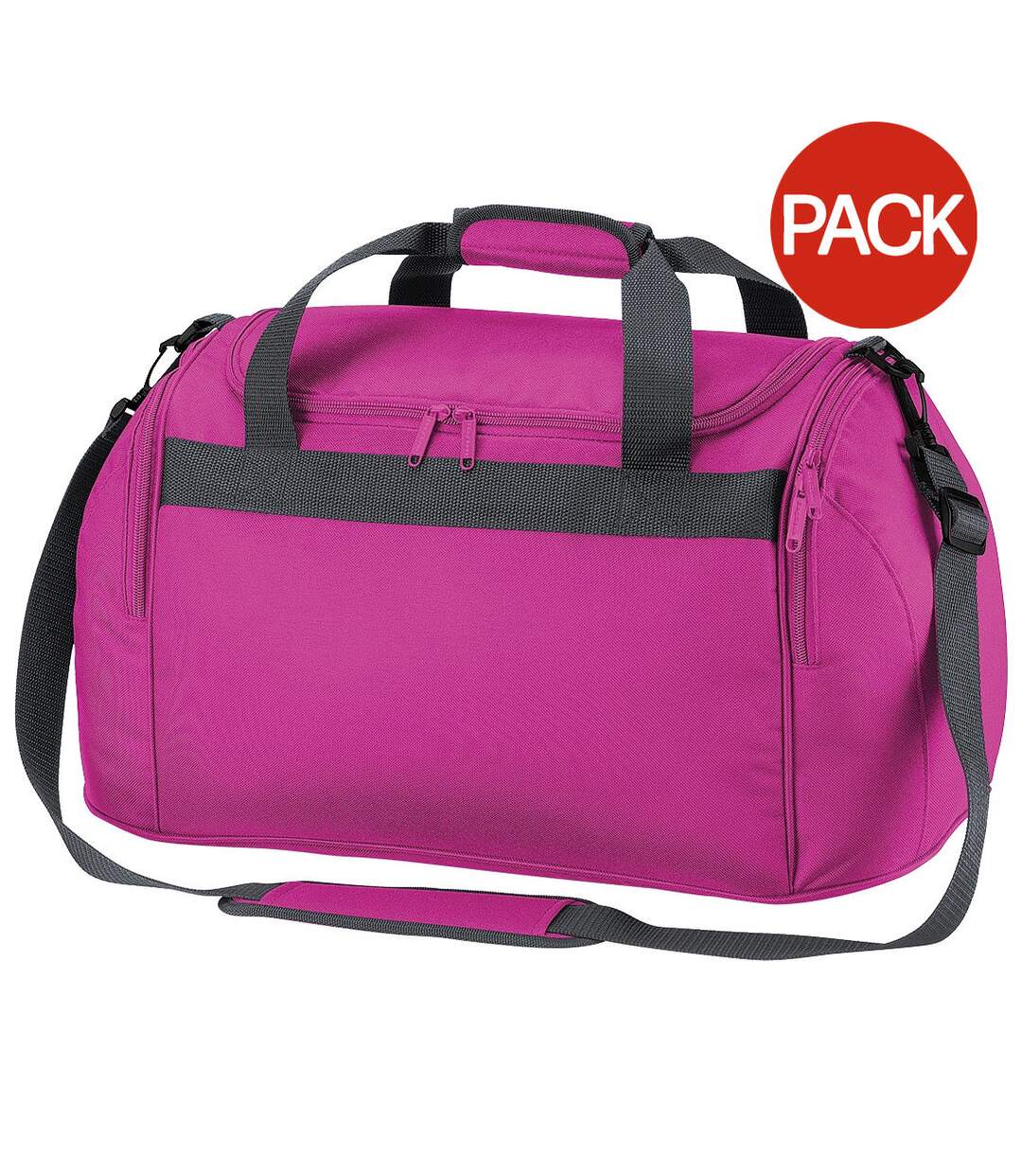 Lot de 2  Freestyle sac de voyage 26 litres taille unique fuchsia Bagbase-1