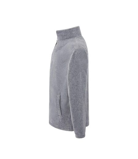 Veste Polaire Homme Gris Chiné JHK