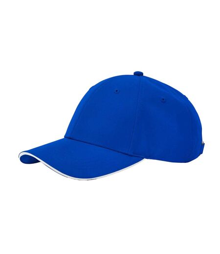 Casquette De Baseball Team Sports-tech Bleu Roi Vif Blanc Beechfield