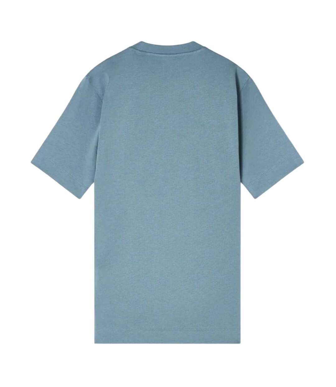 Mens Embroidered Crew Neck Slim T-shirt Stormy Sea Emporio Armani EA7-2