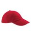 Casquette Rouge Classique Beechfield-1