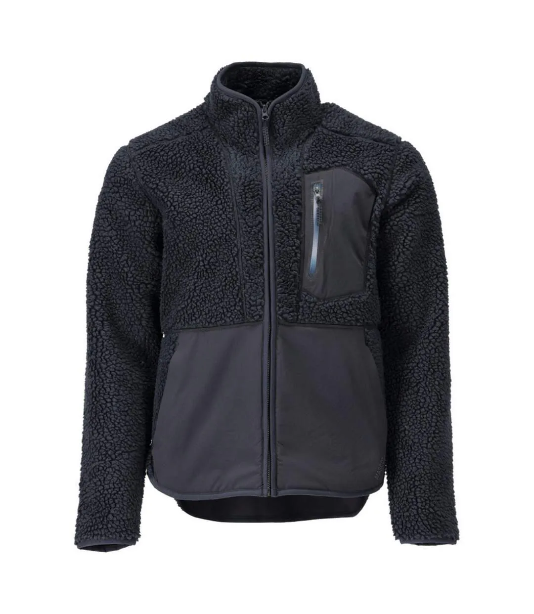 Mens Customized Zipped Jacket Dark Navy Mascot-1