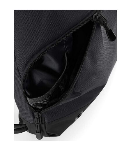 Sac à cordon athleisure taille unique noir Bagbase