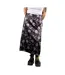 Womens/ladies Death Star Satin Skirt Black Charcoal Star Wars-1
