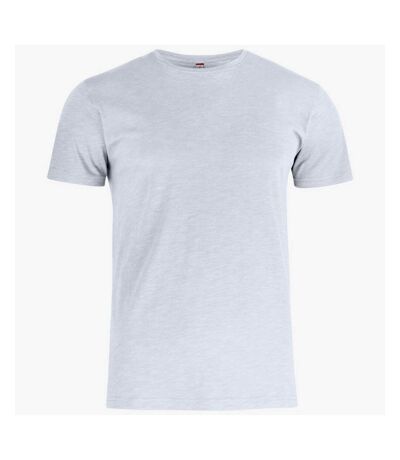 Clique Mens Slub Fitted T-Shirt (White) - UTUB394