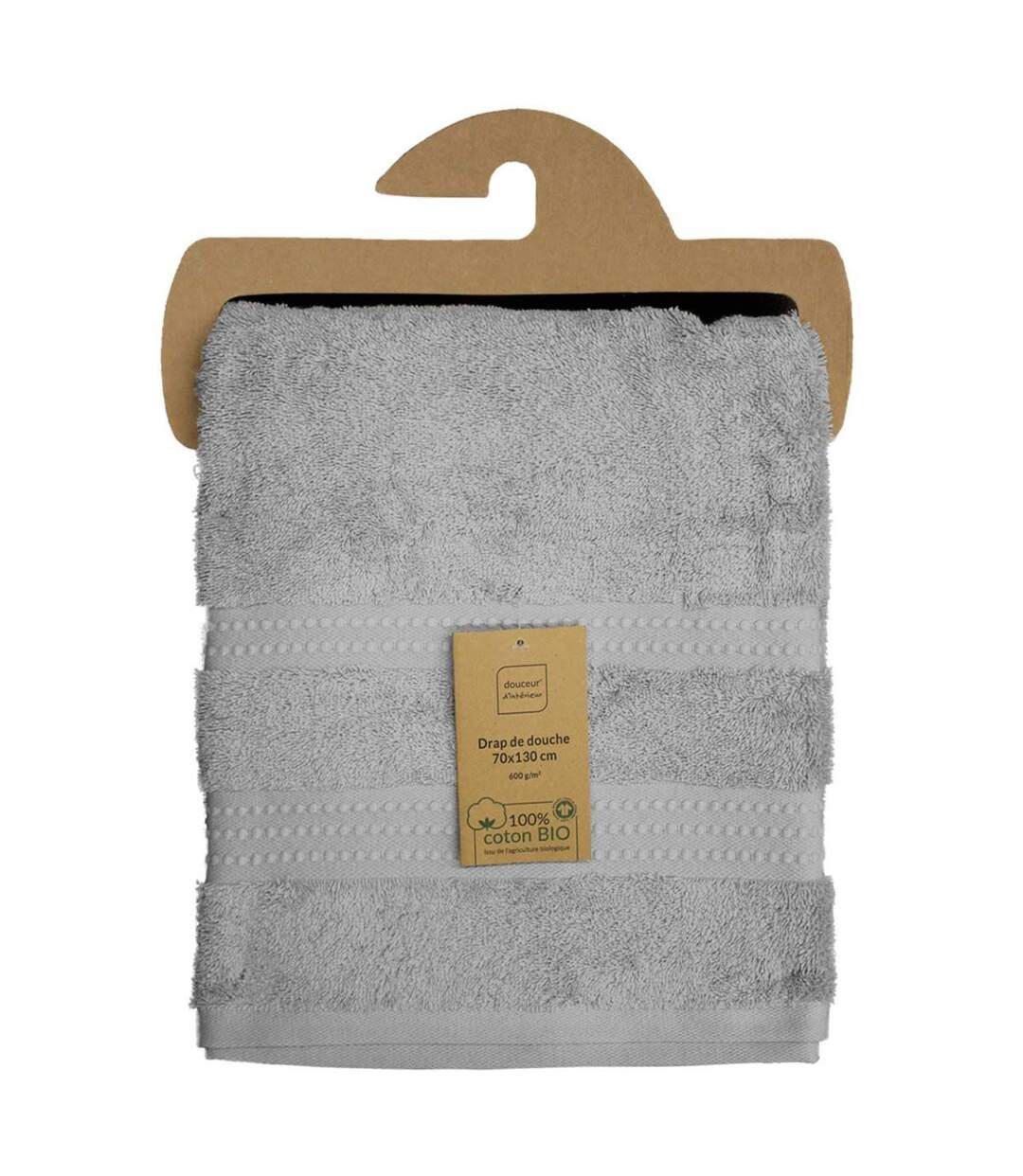 Drap de Douche Excellence 70x130cm Gris-5