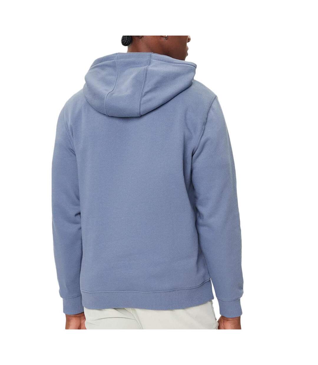Sweat à capuche bleu homme tommy hilfiger flag hoodi - l-2