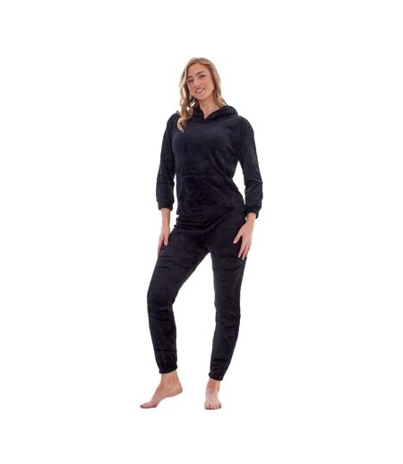 Ensemble De Pyjama Long Femme Noir Keanu