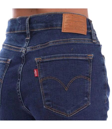 Womens/ladies Denim Skinny Jeans Light Stonewash Levis