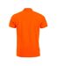 Mens Manhattan Visibility Polo Shirt Visibility Orange Clique-2