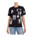 8N2T9G Women's Vintage Printed Cotton Short Sleeve T-Shirt