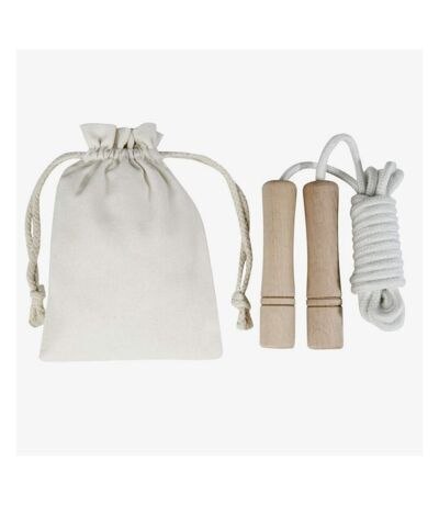 Avenue Denise Wooden Skipping Rope (Off White/Beige) (One Size) - UTPF3908