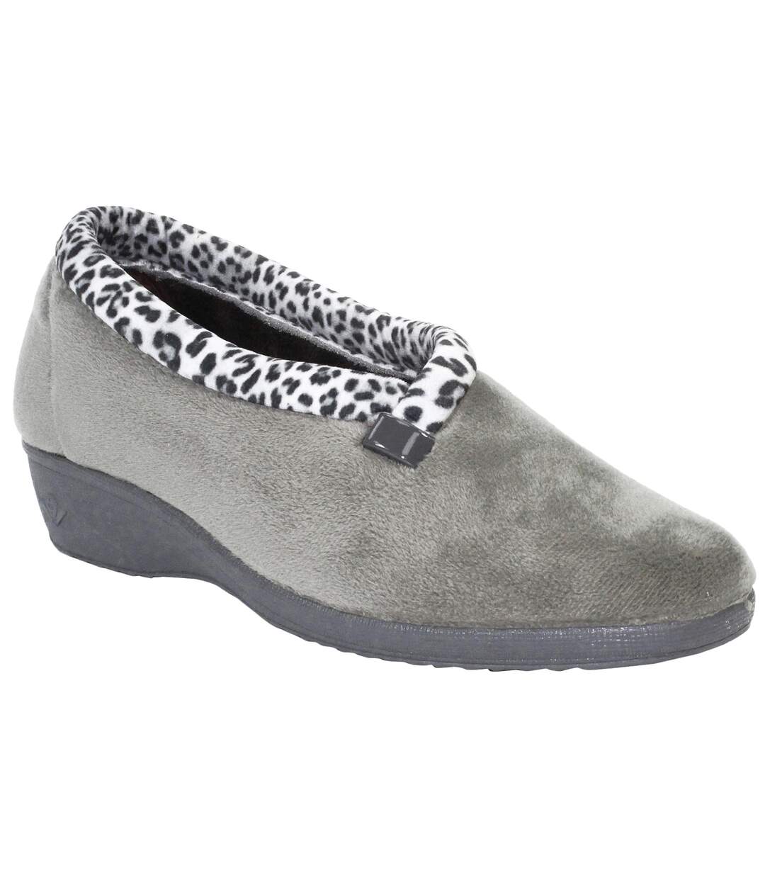 Chaussons paloma femme gris Lunar-1