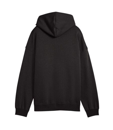 Womens/ladies Essentials Oversized Hoodie Black Puma