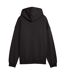 Womens/ladies Essentials Oversized Hoodie Black Puma-4