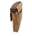 Sacoche bandoulière pour homme avec rabat - PVC vieilli - couleur marron-2