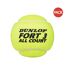 Balles de tennis fort all court taille unique jaune fluo Dunlop Dunlop