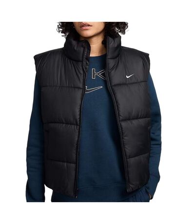 Doudoune sans manche noir femme nike vest - l