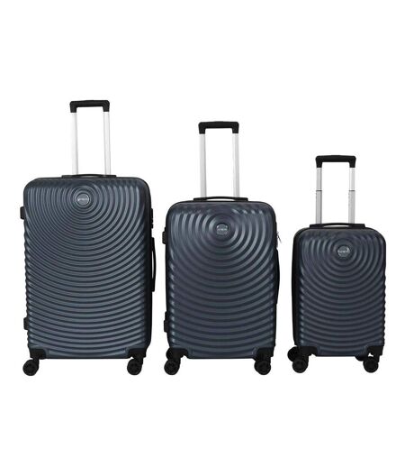 Lot de 3 Valises Barcelone 95L Bleu