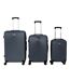 Lot de 3 Valises Barcelone 95L Bleu-1