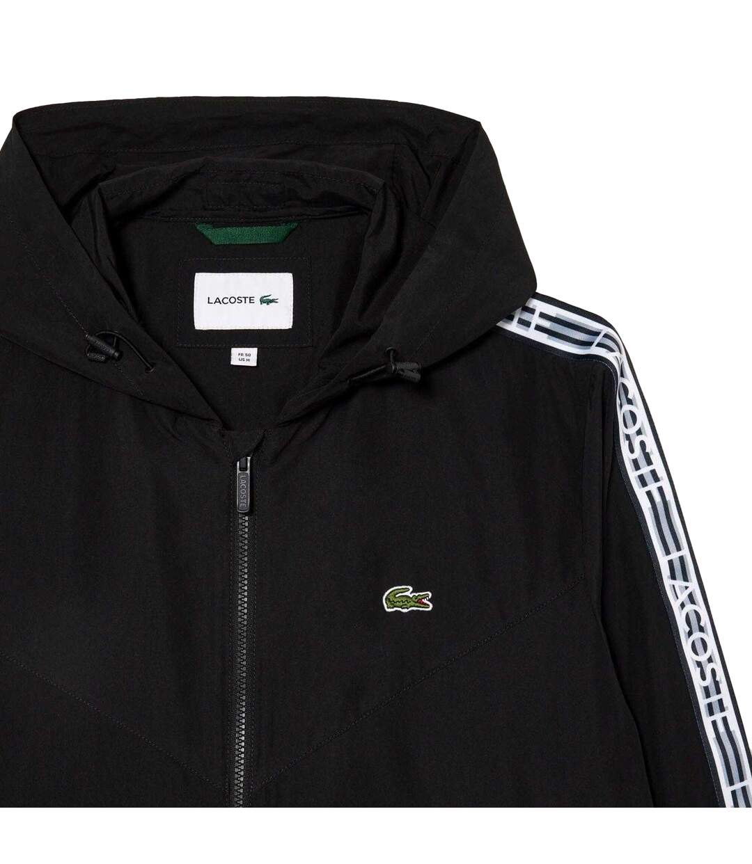 Veste De Survêtement Homme Noir Lacoste-4