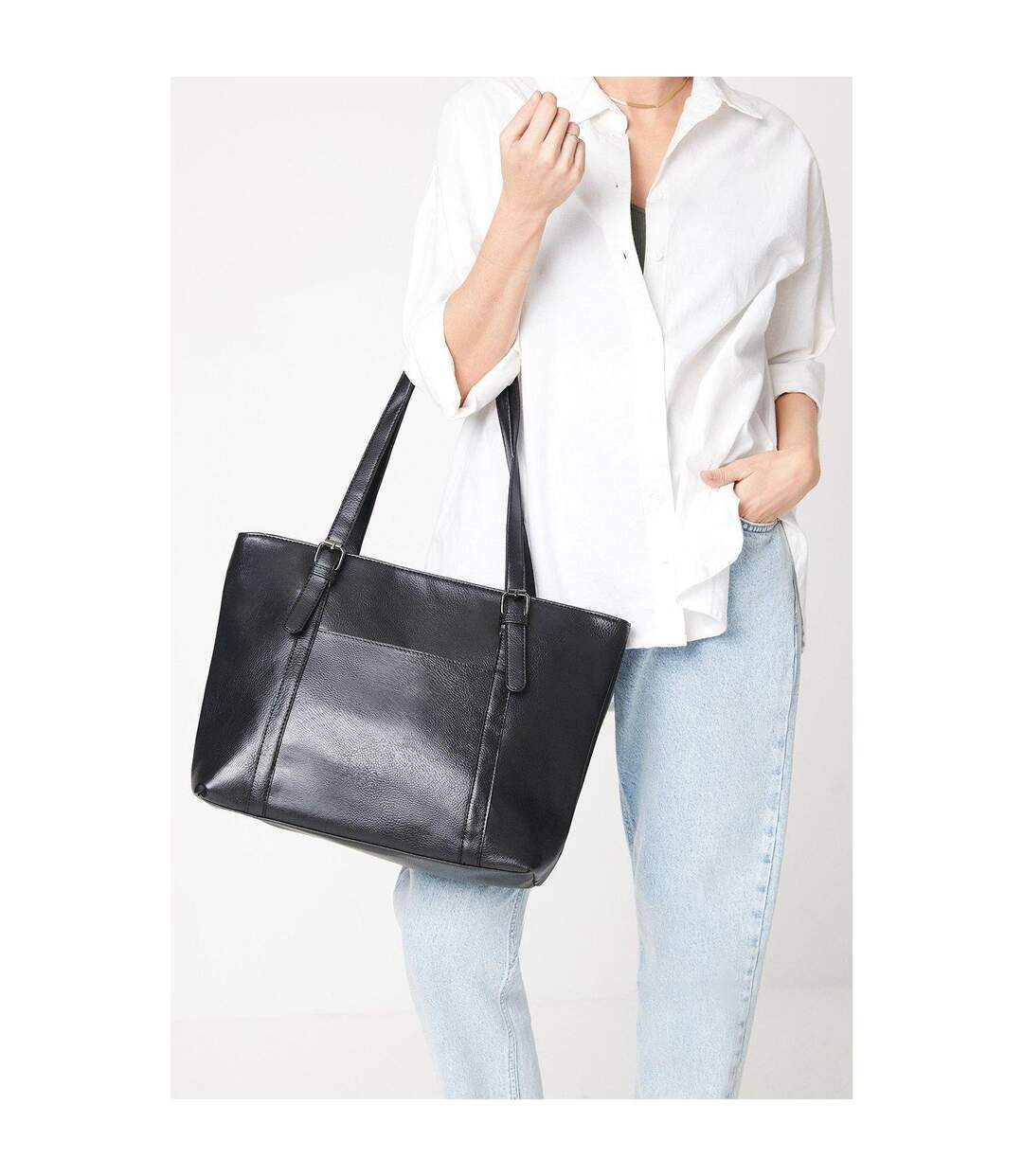 Tote Bag Tina Femme Taille Unique Noir Dorothy Perkins-1