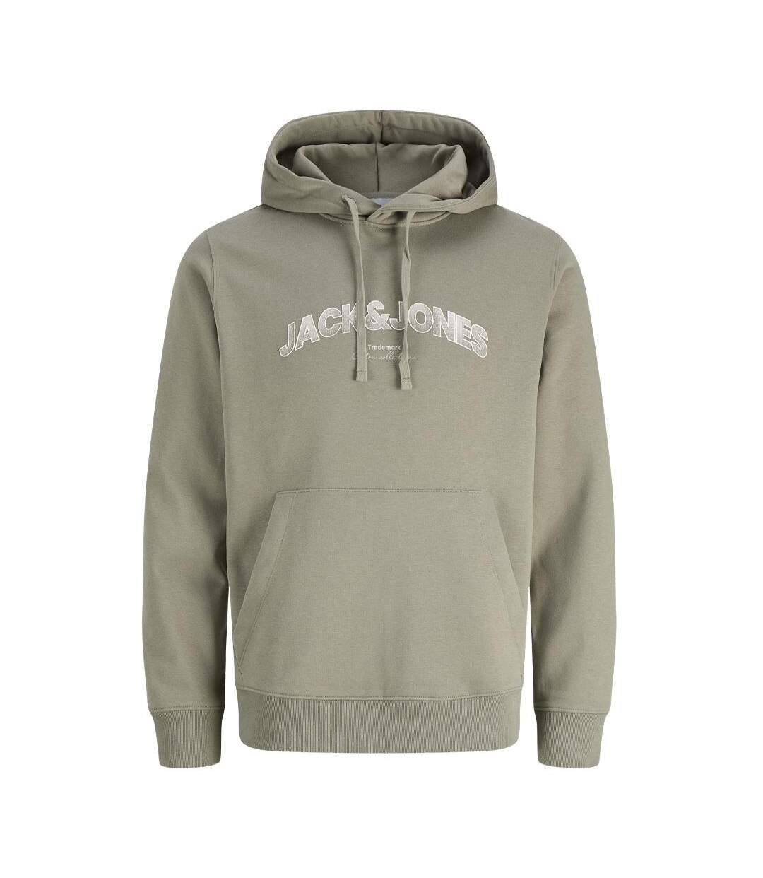 Sweat vert homme jack & jones javery-1