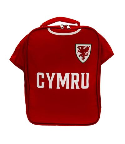 FA Wales Cymru Lunch Bag (Red/White) (One Size) - UTTA10242