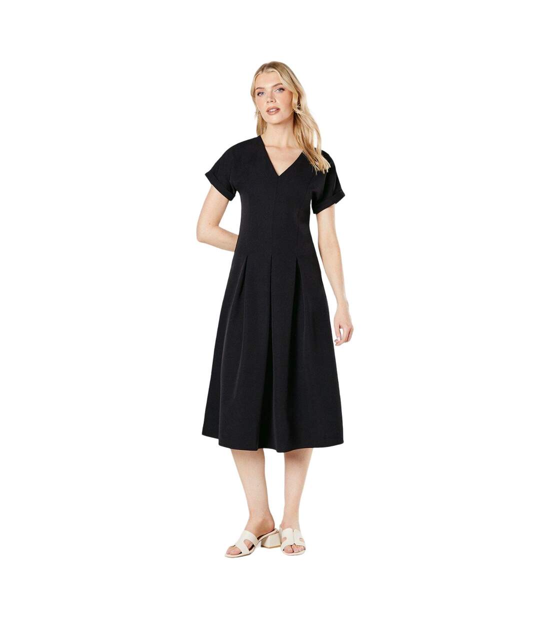 Robe mi-longue femme noir Principles