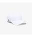 Unisex Adult Tech Logo Cotton Twill Baseball Cap White Lacoste-1