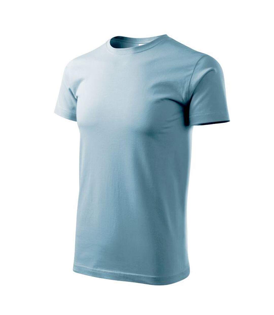 T-shirt Basic Homme Bleu Ciel Adler-3