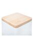 Boîte à Pâtes Scandi 18cm Blanc-3