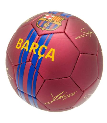 FC Barcelona - Ballon de foot (Rouge / bleu) (Taille unique) - UTTA5807