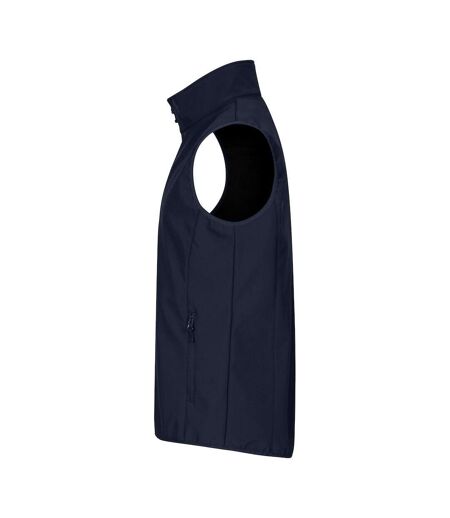 Veste Softshell Classic Homme Bleu Marine Foncé Clique
