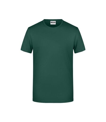 T-shirt Basic Homme Vert Foncé James And Nicholson