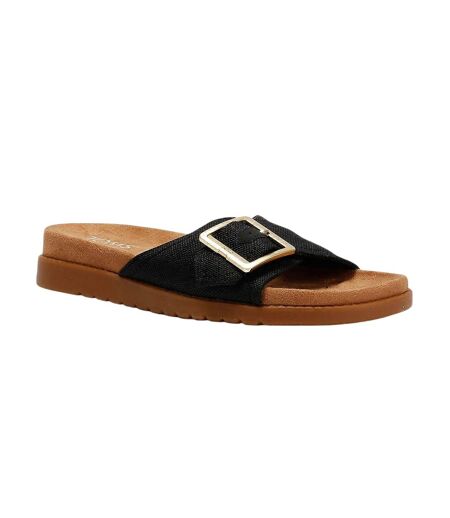 Womens/ladies Marin Sliders Black Toms