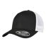 Casquette Trucker Motif/style Deux Tons Noir Blanc Flexfit-3
