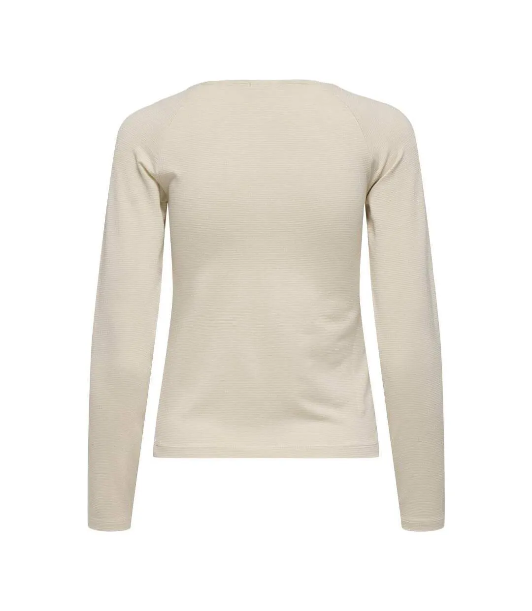 T-Shirt manches longues beige femme jdy kaiser-2