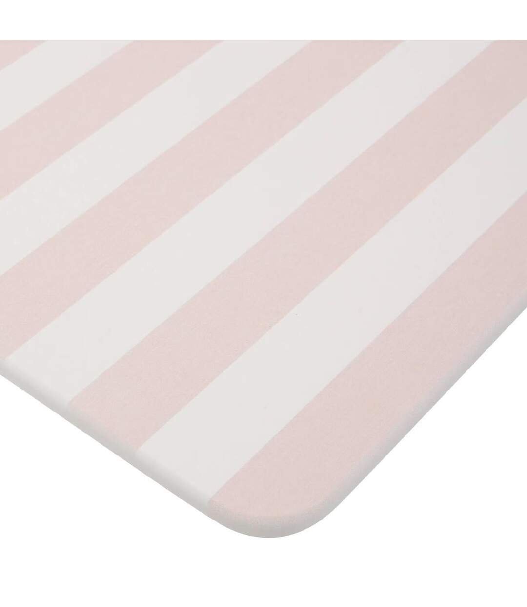 Tapis de Bain en Diatomite Strio 39x60cm Rose-2