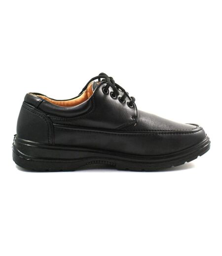 Smart Uns Mens Apron 4 Eye Tie Shoes (Black) - UTDF751