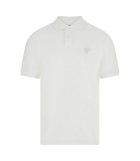 Mens Manfredi Polo Shirt White Guess