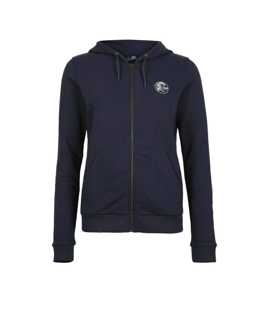 Sweat zippé capuche Marine femme O'Neill Circle Surfer - M-1