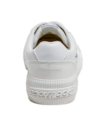 Rocket Dog Womens/Ladies Cheery 12A Embroidered Sneakers (White) - UTFS10607