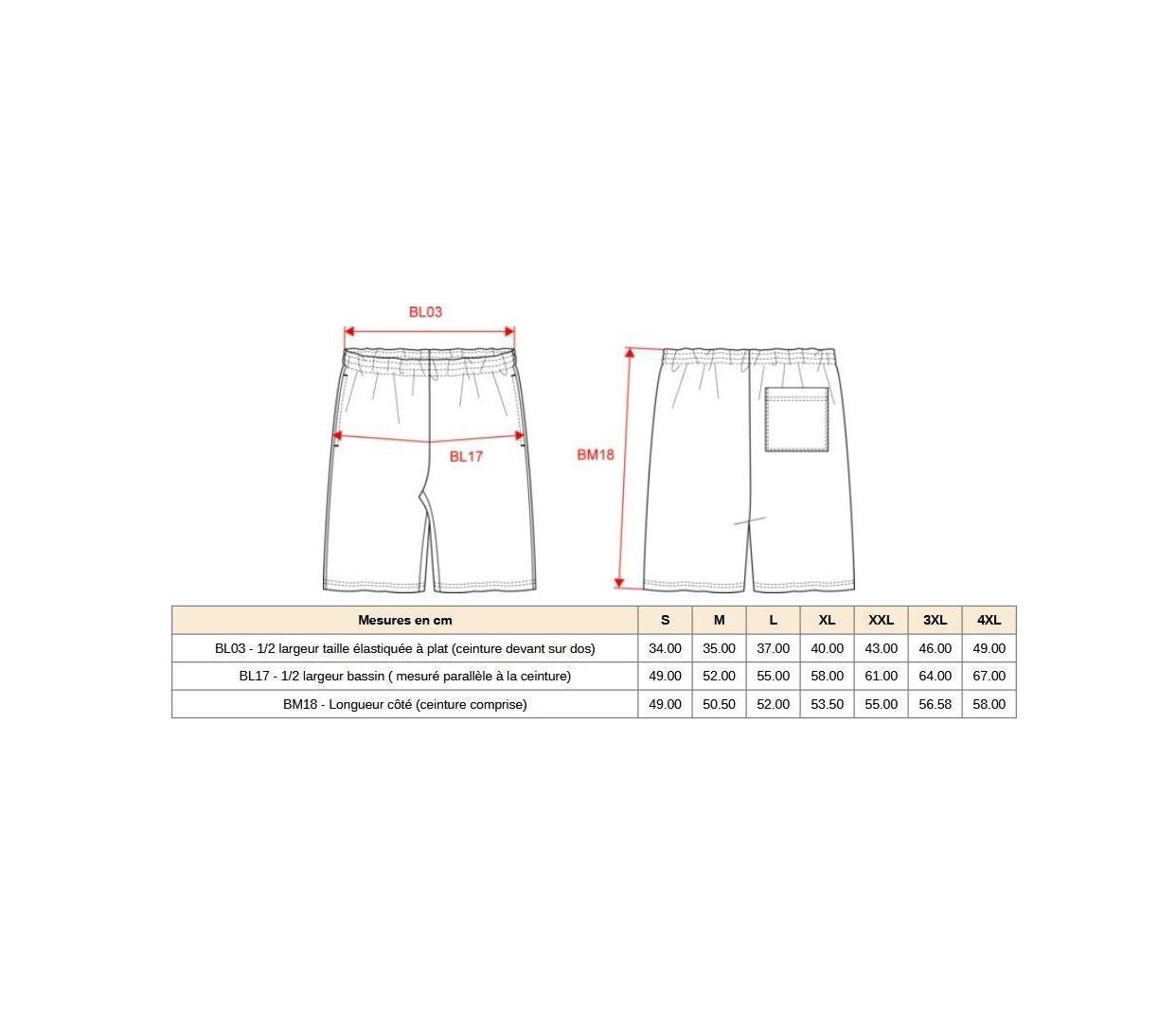 Lot 2 shorts légers - jersey Homme - PA151- gris chiné et noir-3