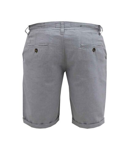 D555 Mens Newgate Oxford Shorts (Gray) - UTDC360