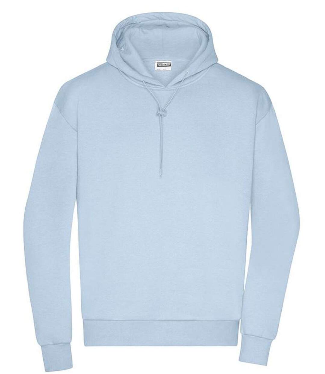 Sweat-shirt à capuche Bio - Homme - 8034 - bleu pastel-2